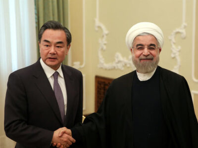 دیدار وزیر امور خارجه چین با روحانی