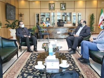 دیدار مدیرعامل شرکت فولاد خوزستان با معاون وزیر راه و شهرسازی