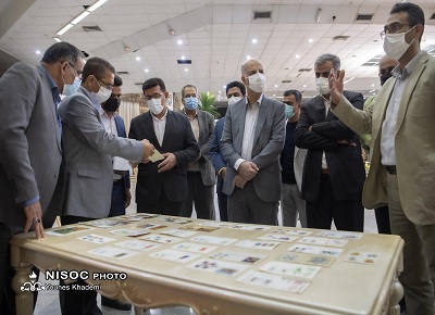 نمایشگاه تمبرهای نوروزی در مناطق نفتخیز جنوب برپا شد