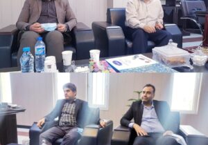 دیدار مدیرعامل و مشاورین خانه مطبوعات خوزستان با مدیرکل فنی حرفه ای استان
