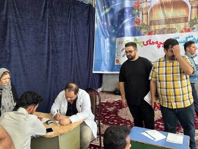 ارائه خدمات پزشکی رایگان با مشارکت فولاد اکسین خوزستان