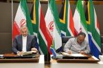امضای یادداشت تفاهم کمیسیون مشترک اقتصادی ایران و آفریقای جنوبی