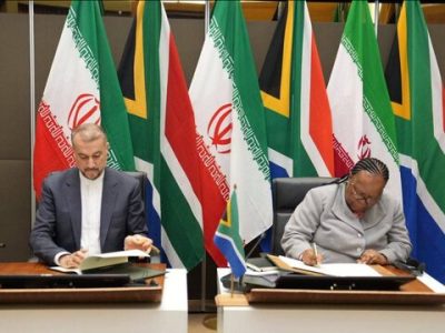 امضای یادداشت تفاهم کمیسیون مشترک اقتصادی ایران و آفریقای جنوبی