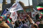 حضور کارکنان فولاد اکسین خوزستان در راهپیمایی حمایت از مردم غزه/اعلام انزجار اکسینی ها با فریاد «مرگ بر اسرائیل»